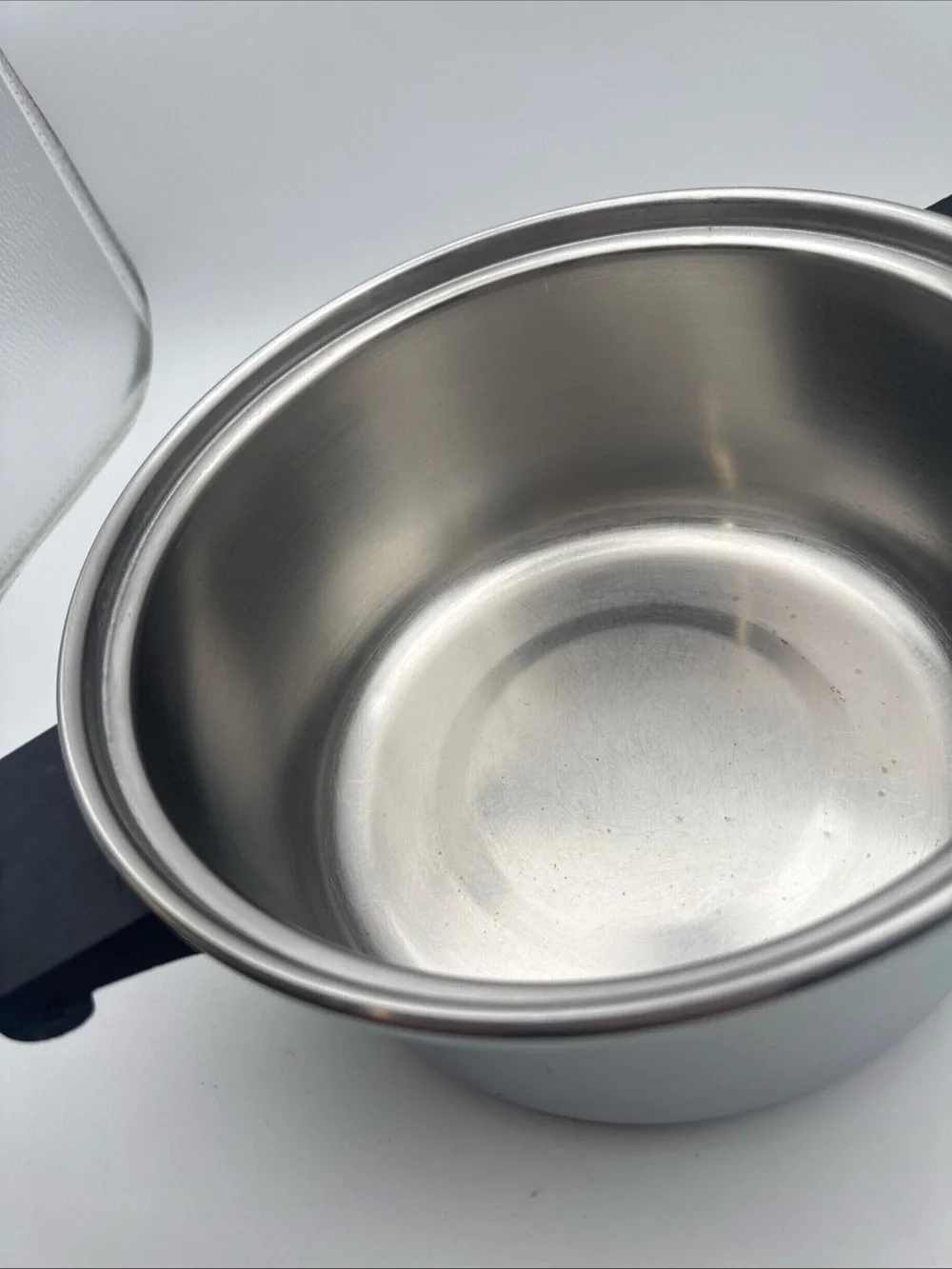 Saladmaster 18-8 Tri-Clad Stainless Steel Mini Stockpot 4 Qt Vapo-Lid USA